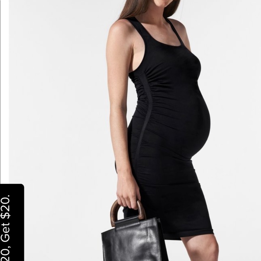 BLANQI Black Maternity Dress